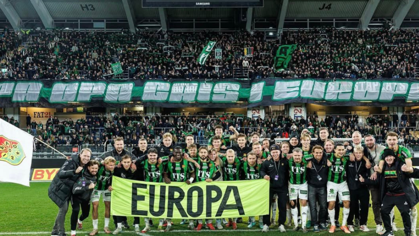 Σουηδική ομάδα βγαίνει Ευρώπη μετά από 25 χρόνια και το γιορτάζει με… Νότη