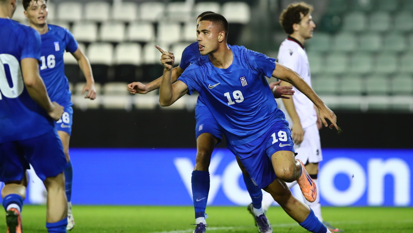 Ελλάδα-Γεωργία: Το γκολ του Κεραμίτση για το 3-0 και ο «κεραυνός» του Κούτσια στο δοκάρι!