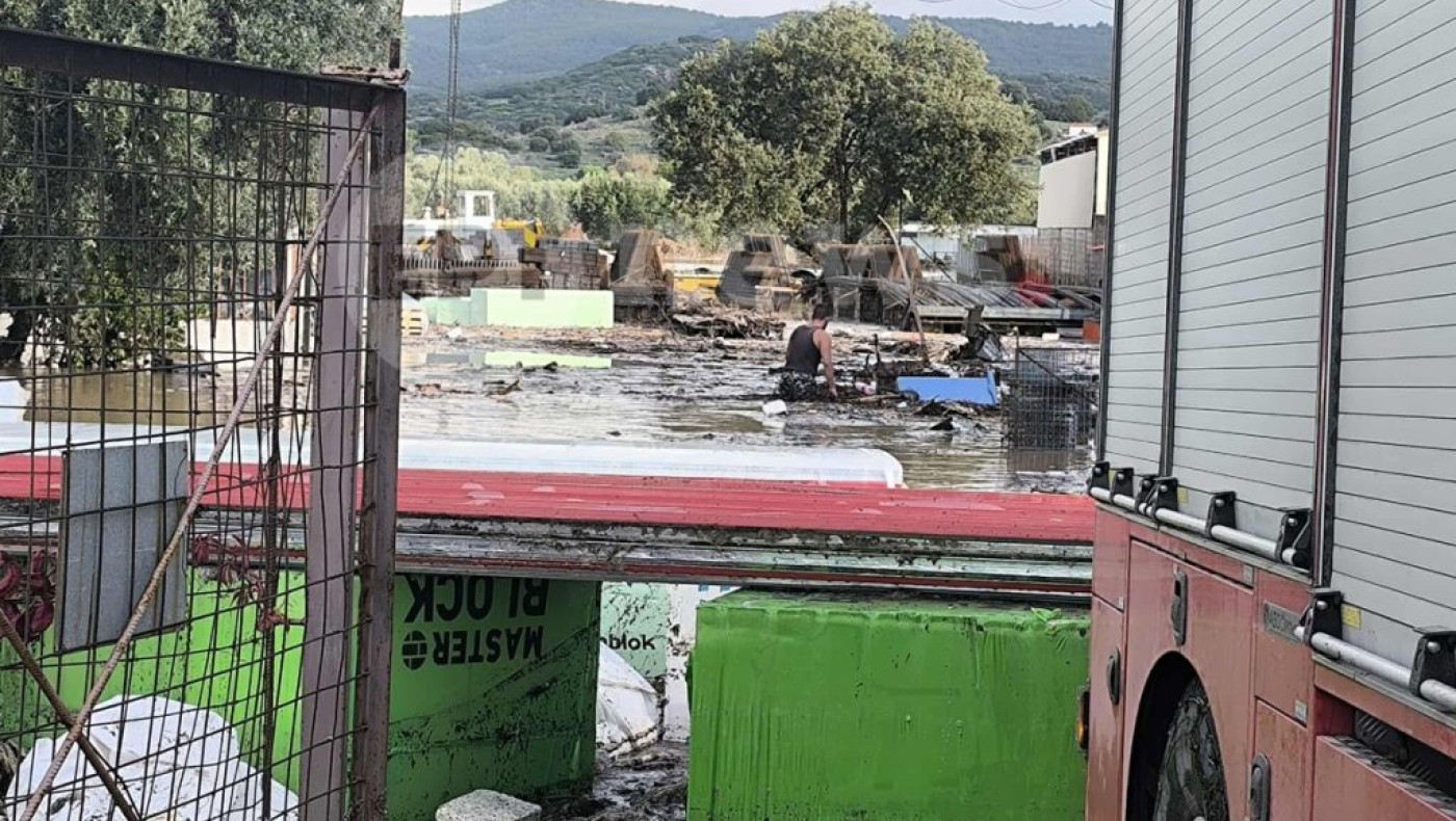 Λέσβος: Άρχισε η καταγραφή των ζημιών από την κακοκαιρία