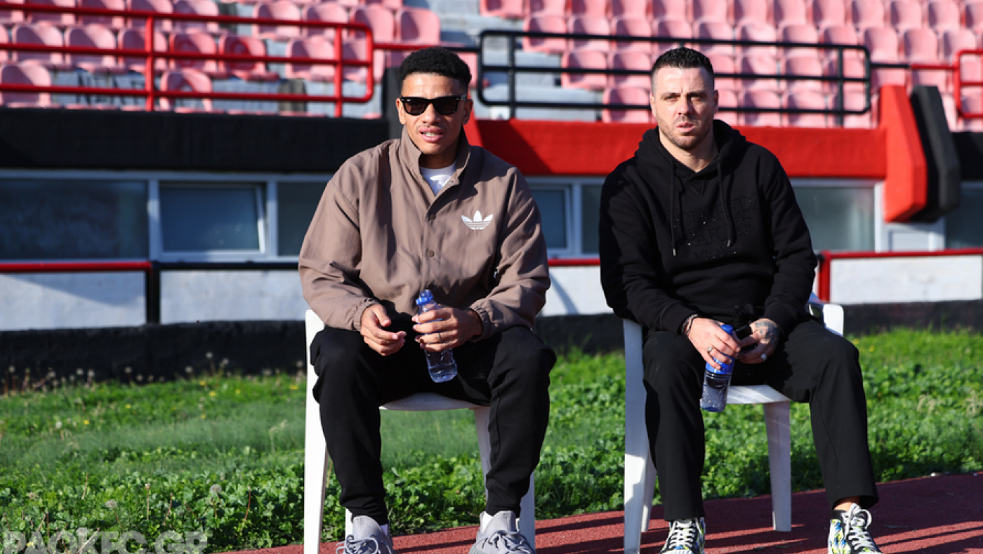 Είδαν τον ΠΑΟΚ Β' οι Τάισον-Βιεϊρίνια