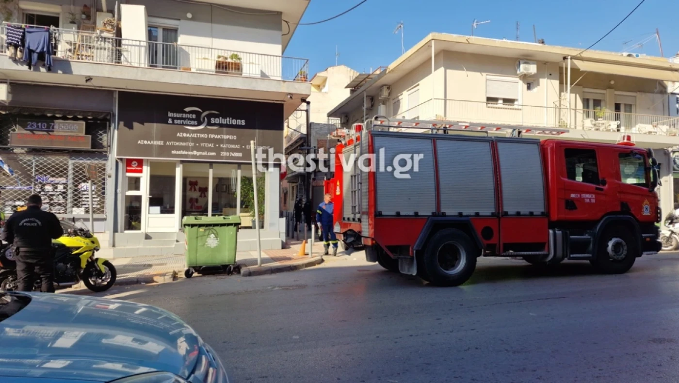 Θεσσαλονίκη: Δύο τραυματίες μετά από πυρκαγιά στην Αγίων Πάντων