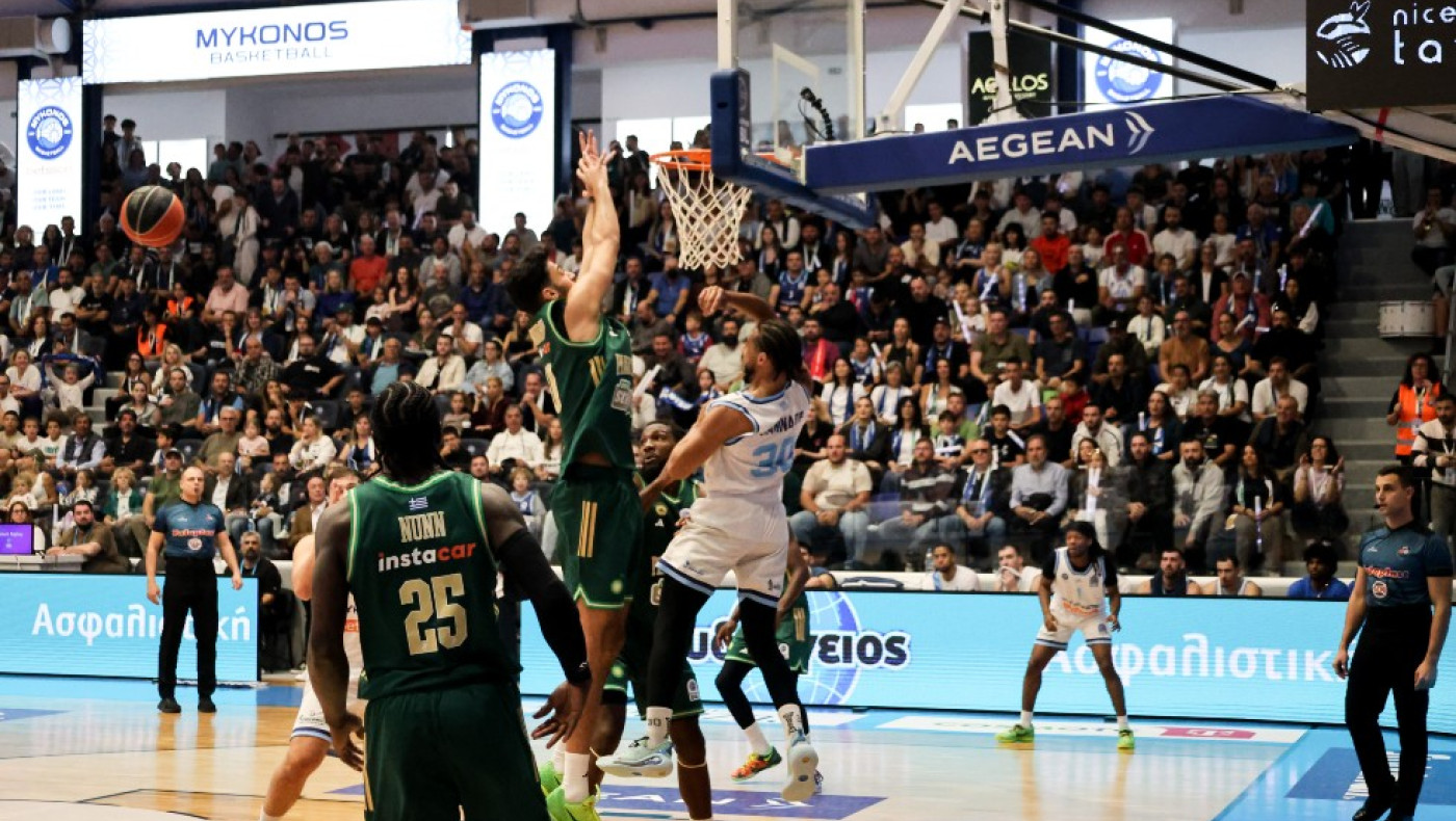 Πάτησε γκάζι στο δεύτερο μέρος και πήρε τη νίκη ο Παναθηναϊκός, 78-65 τη Μύκονο