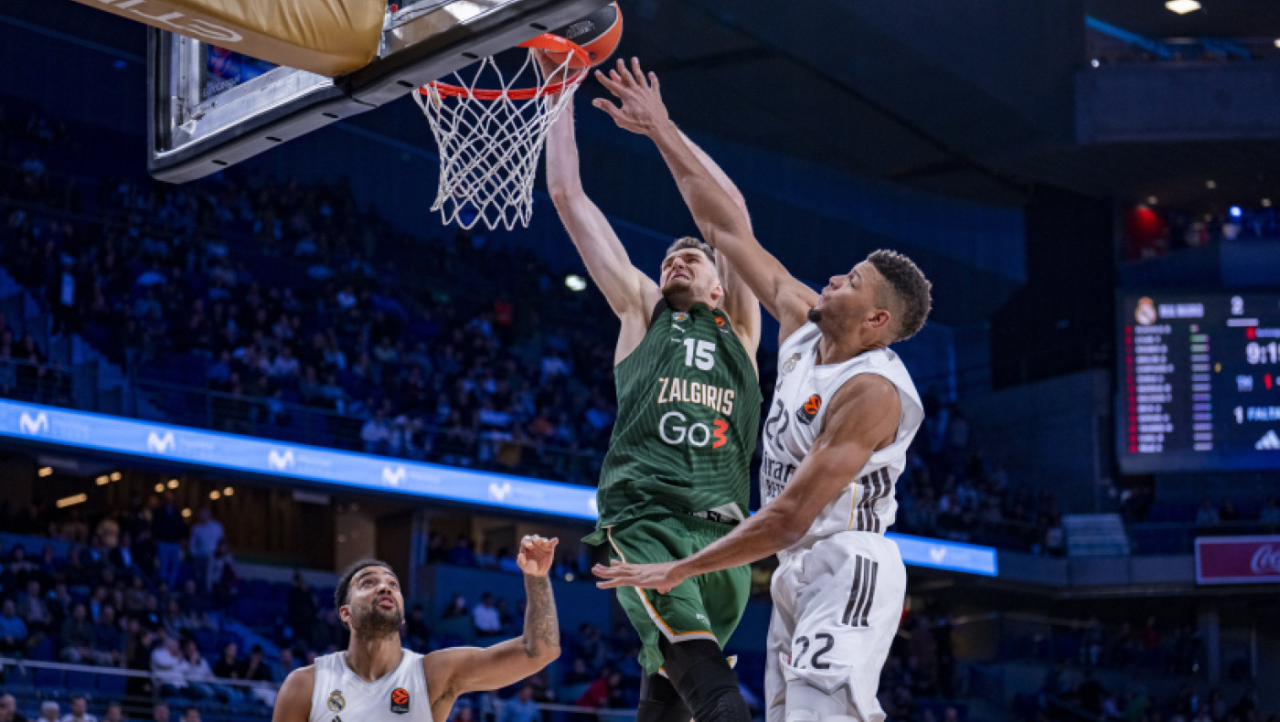 Ρεάλ Μαδρίτης VS Ζαλγκίρις: Το μαγικό 75άρι, οι 199 πόντοι και ο Φρανσίσκο