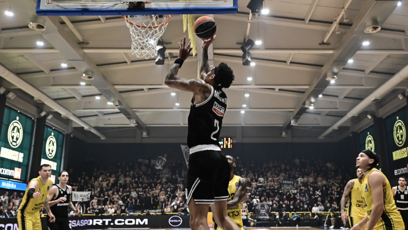 Ταϊρί και Άλεν οδήγησαν τον ΠΑΟΚ σε διπλό (87-97) στο Μαρούσι