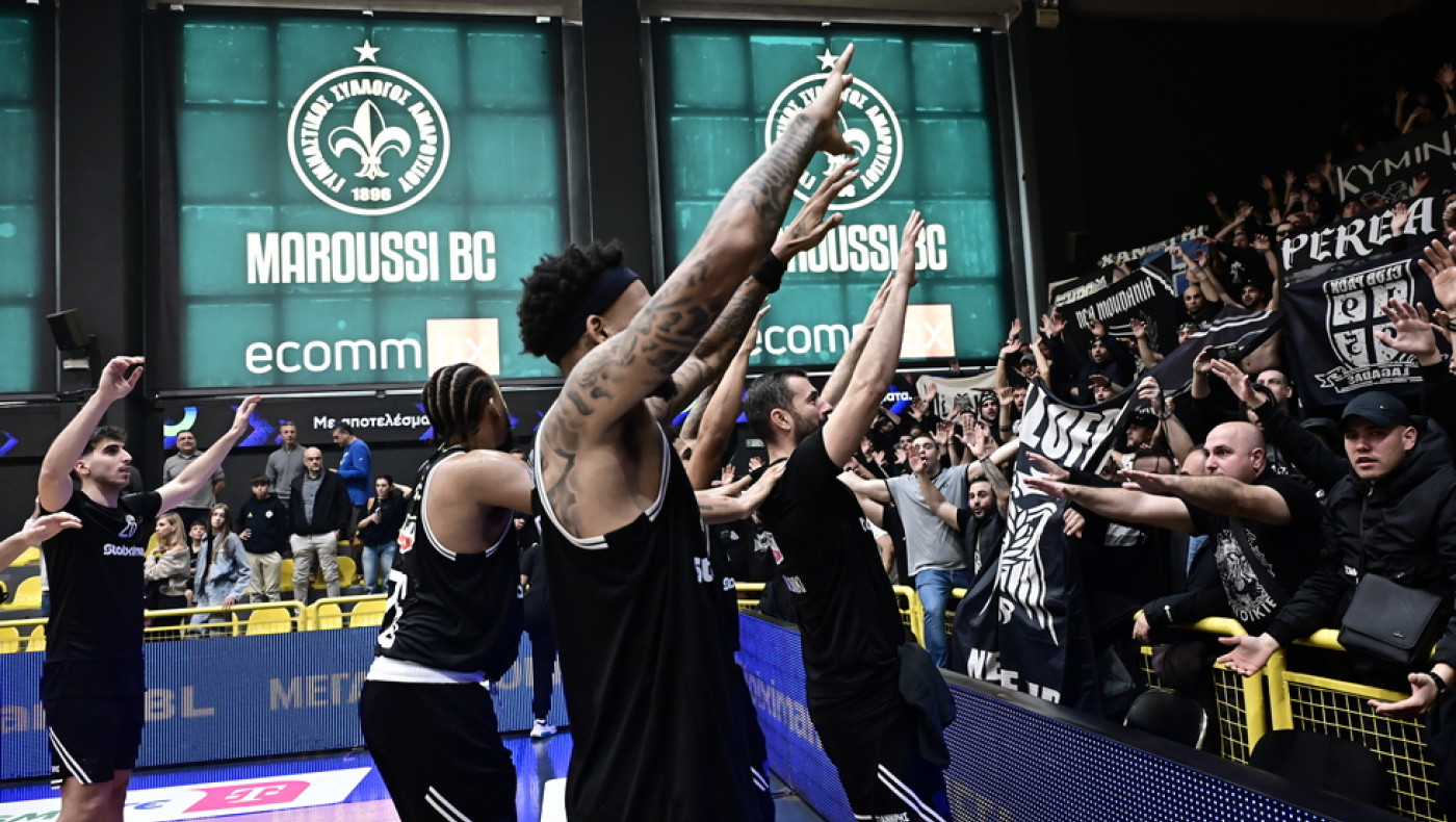 Μαρούσι-ΠΑΟΚ: Παίκτες και κόσμος έγιναν ένα