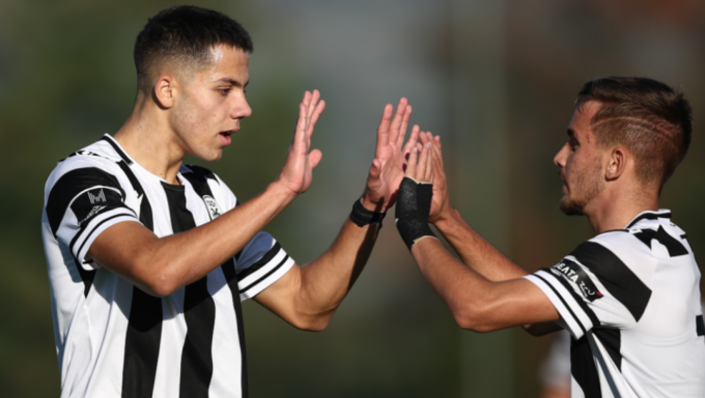 ΠΑΟΚ Κ17: Έφυγε με διπλό από τη Λάρισα με Λούσκα