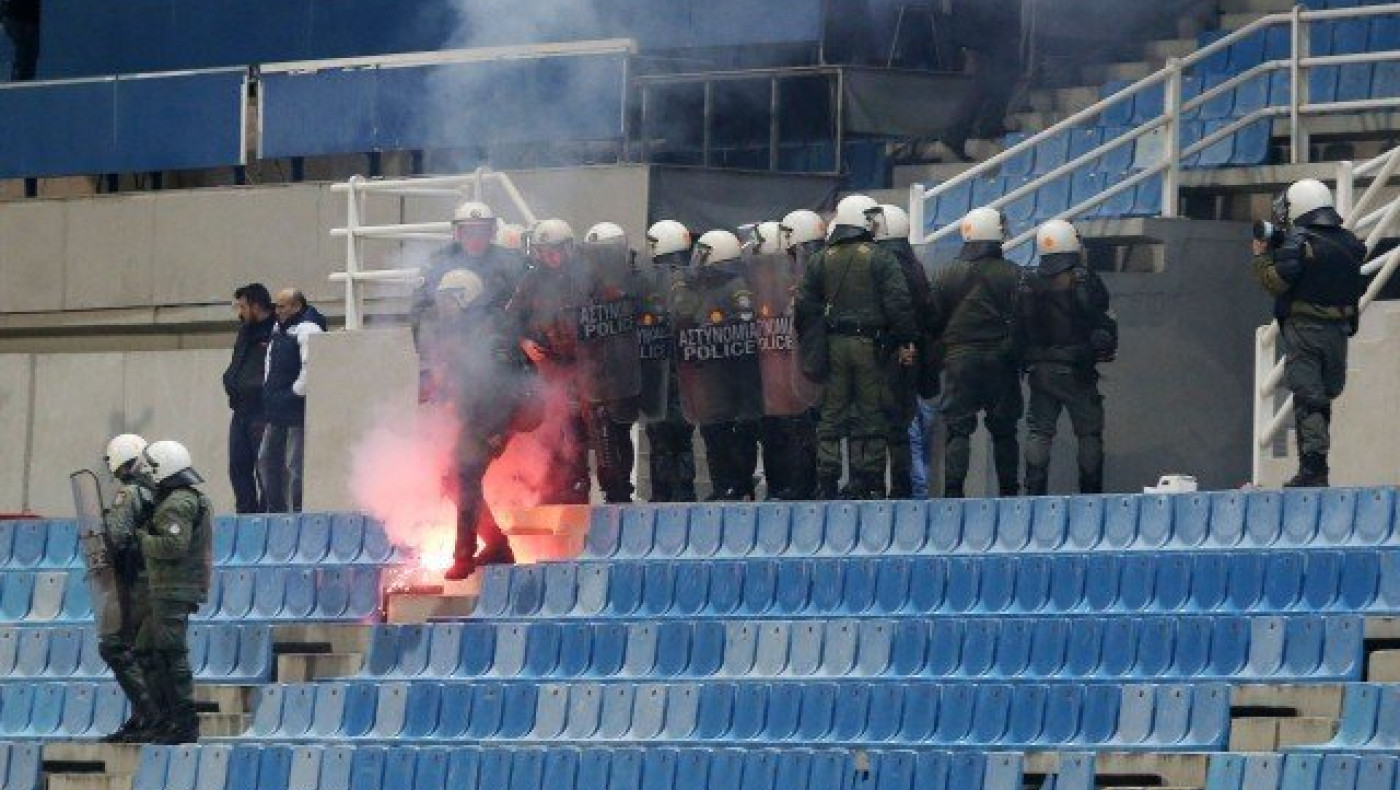 Επεισόδια στο Καυτανζόγλειο (vid)-Τραυματίας δημοσιογράφος!