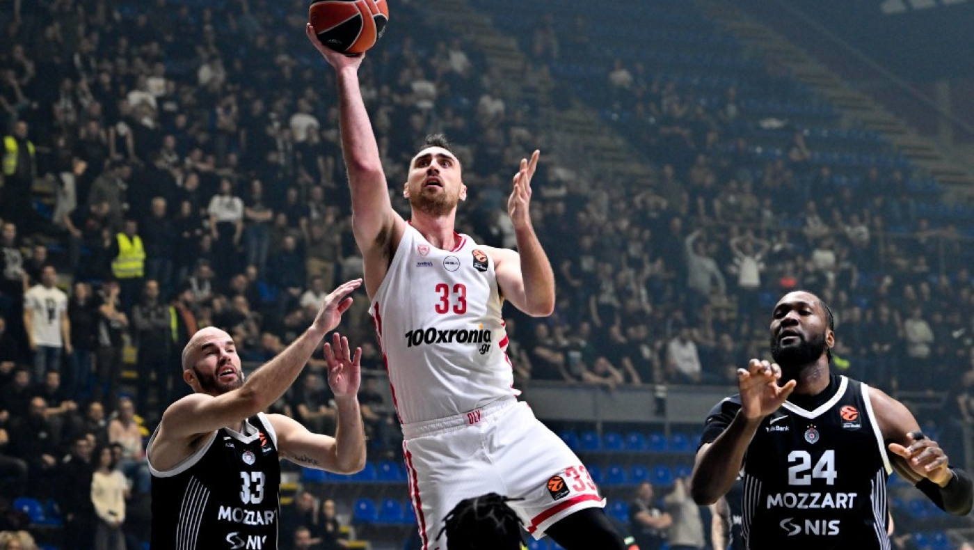 Περίπατος του Ολυμπιακού στο Βελιγράδι, 104-66 την Παρτίζαν