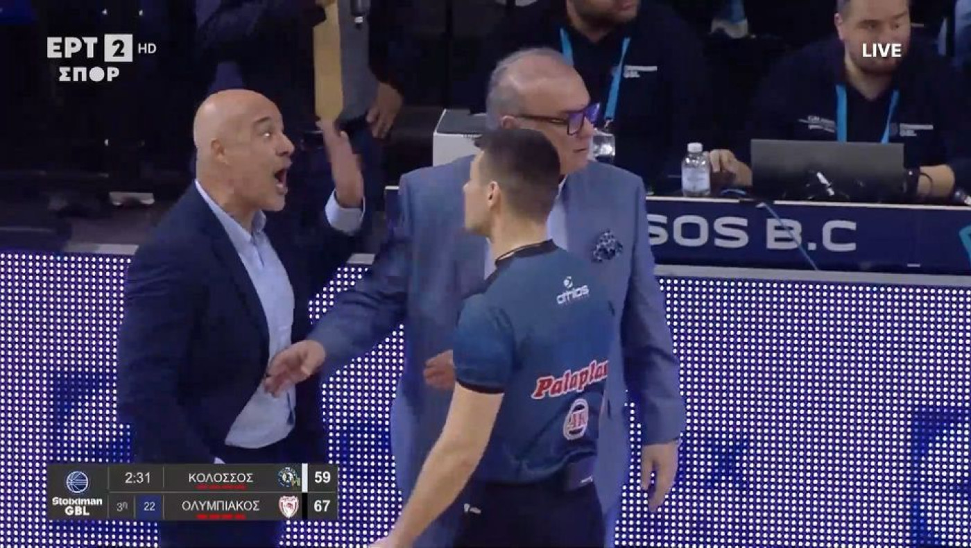 Φραστικό επεισόδιο Λυκογιάννη με Μπαρτζώκα: «Πρόσεχε, πρόσεχε...»