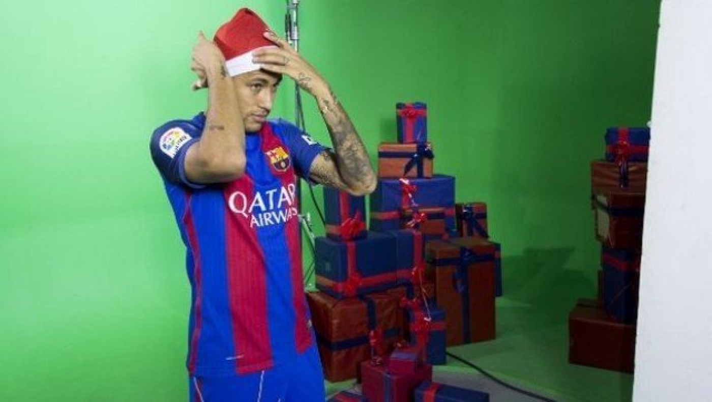 Το     χριστουγεννιάτικο   βίντεο  της   Μπαρτσελόνα