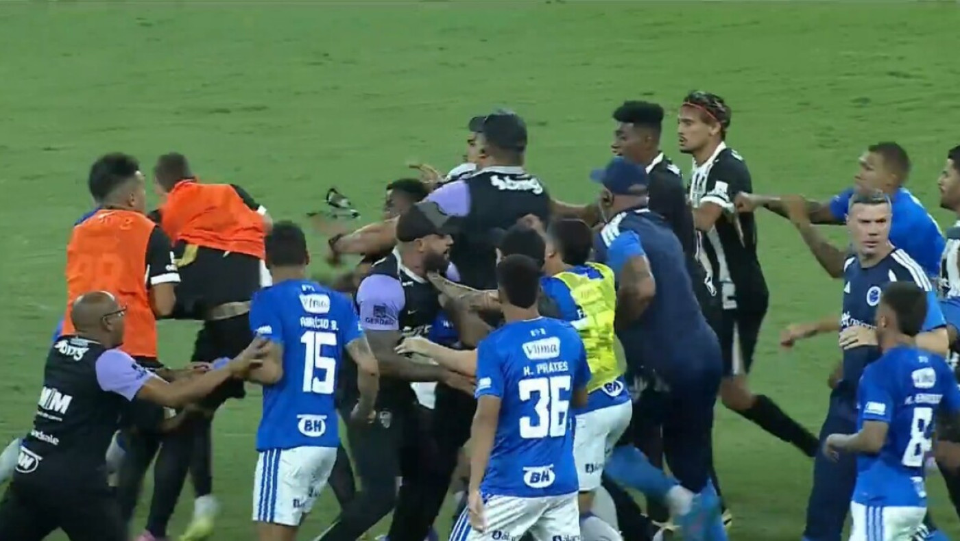 Ξύλο στο Κρουζέιρο-Ατλέτικο Μινέιρο: Ο Χουλκ έδωσε μπουνιά στον Ρομέρο