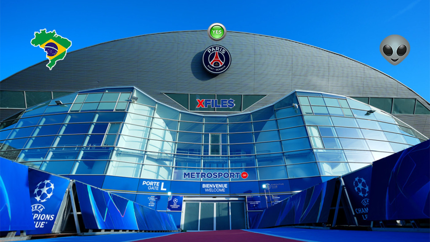 «X-Files» :  Ο Βραζιλιάνος μας είναι ήδη στο Παρίσι : I want to believe you, darling Paris Saint-Germain...