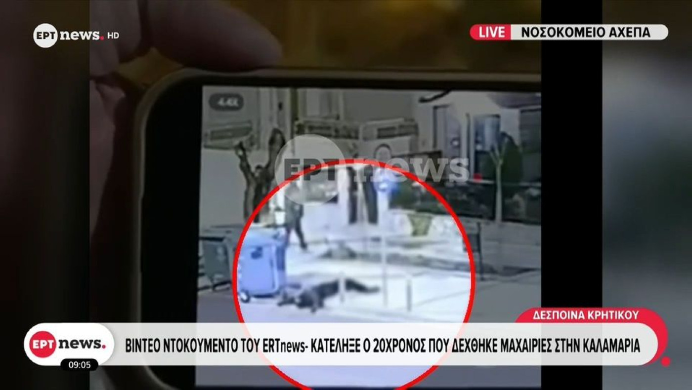 Το βίντεο της ΕΡΤ από τη δολοφονία του 20χρονου: «Οπαδικά τα κίνητρα»