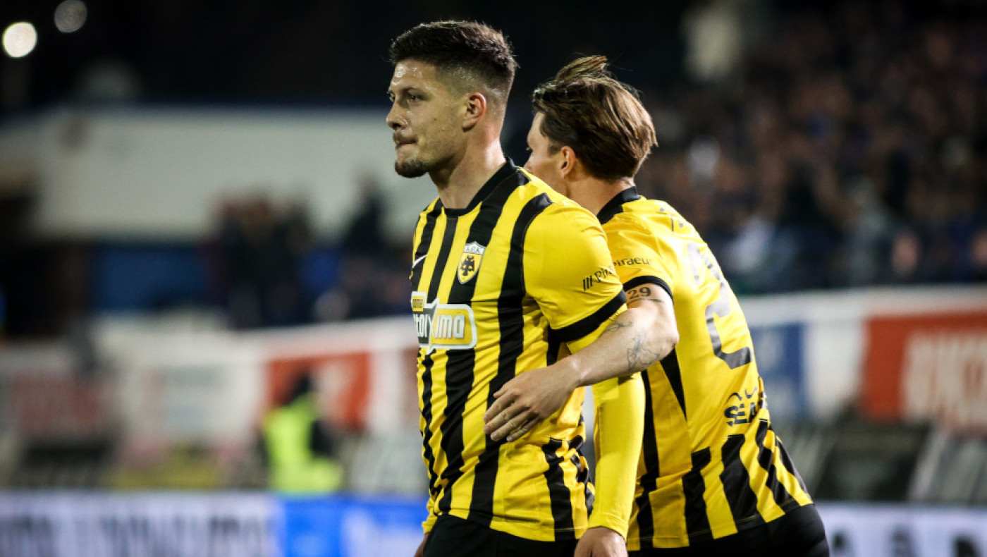 Ο Γιόβιτς ήθελε, αλλά η ΑΕΚ δεν μπόρεσε να πάρει το διπλό στο Περιστέρι