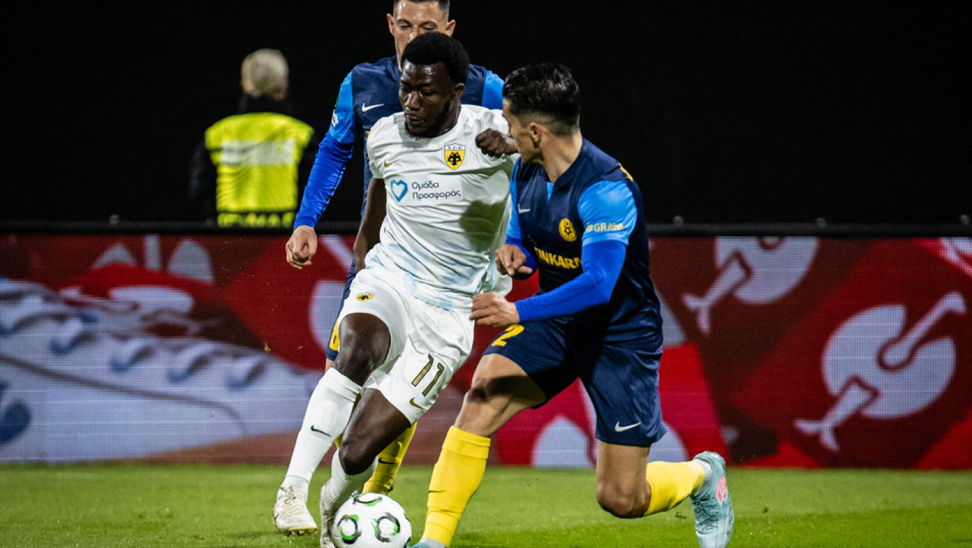 Τσέλιε-ΑΕΚ: «Πάρτι» της Ένωσης, 0-3 στο 36' με Κοϊτά, Γκατσίνοβιτς