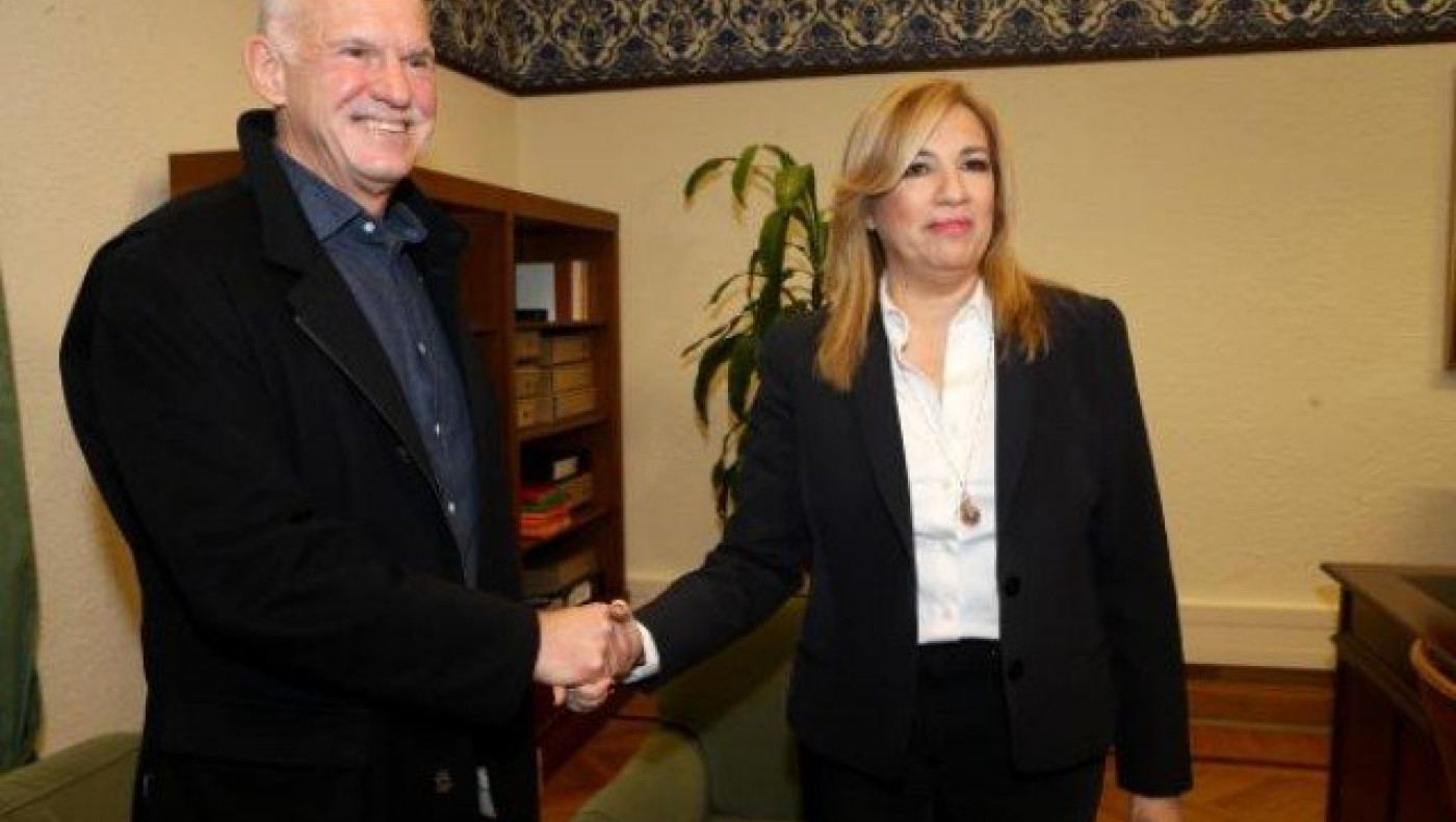 «Μαζί» Γεννηματά - Παπανδρέου - Η κοινή δήλωσή τους