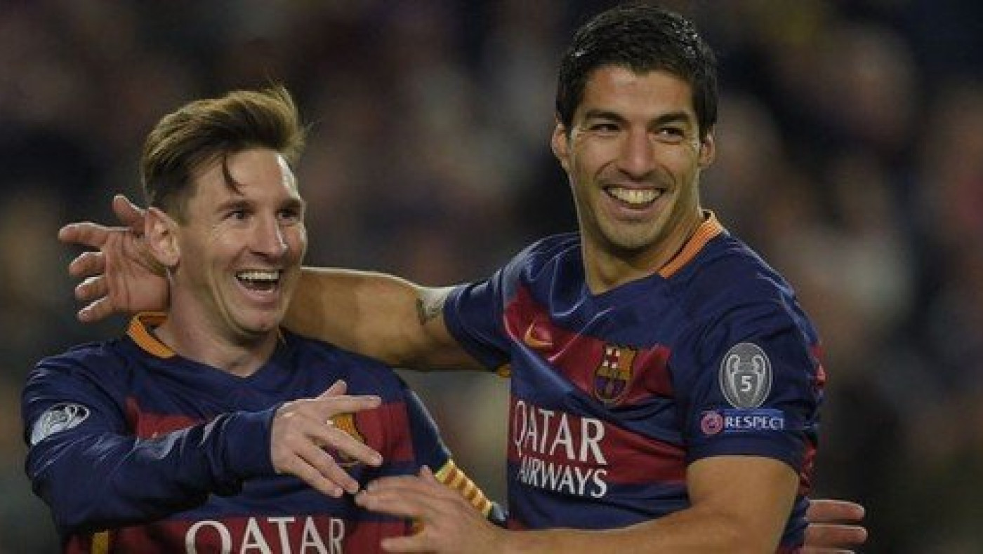 Πάσες από το «Θεό» ανταλλάσουν             Μέσι-Σουάρες (vid)