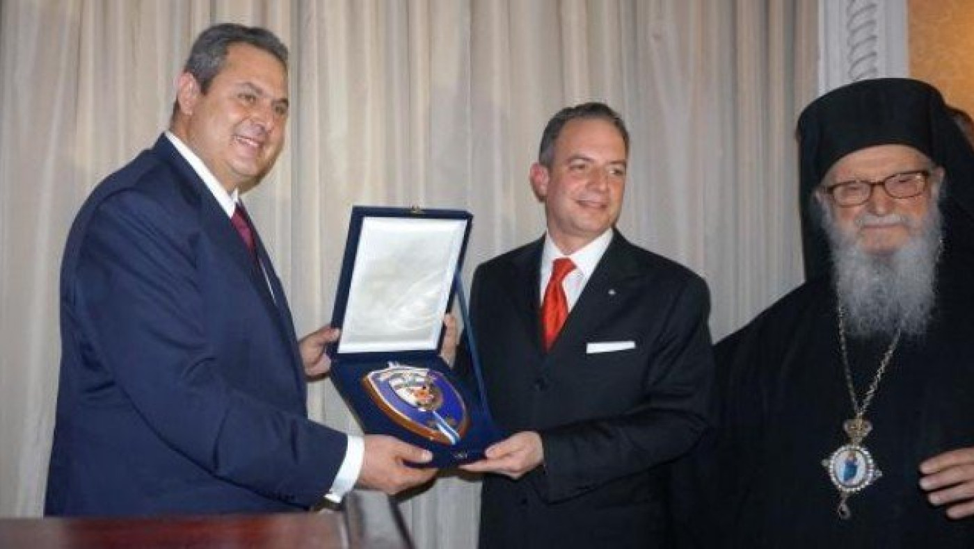 Συνάντηση Καμμένου με τον Ελληνοαμερικανό προσωπάρχη του Τραμπ (ΦΩΤΟ)