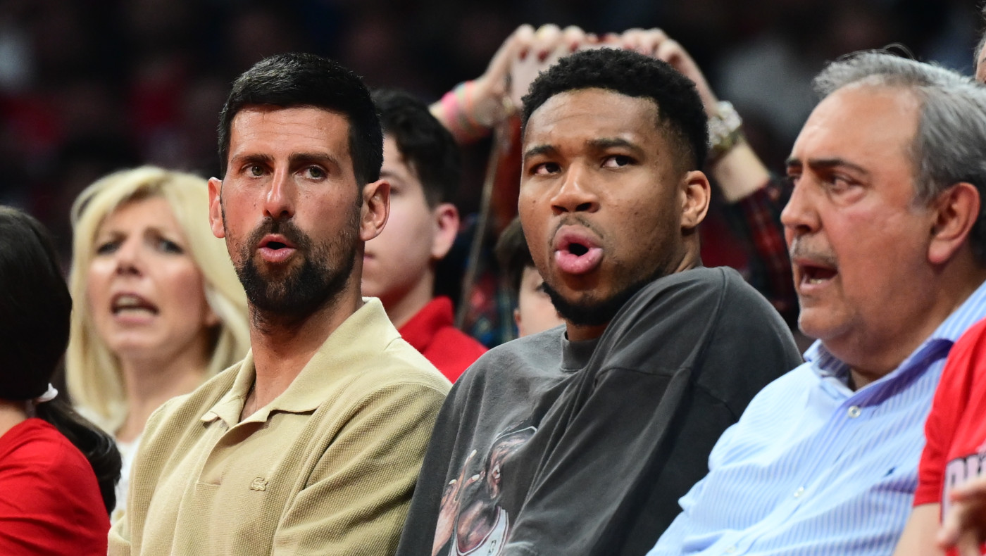 Στο ΣΕΦ Τζόκοβιτς και Γιάννης Αντετοκούνμπο