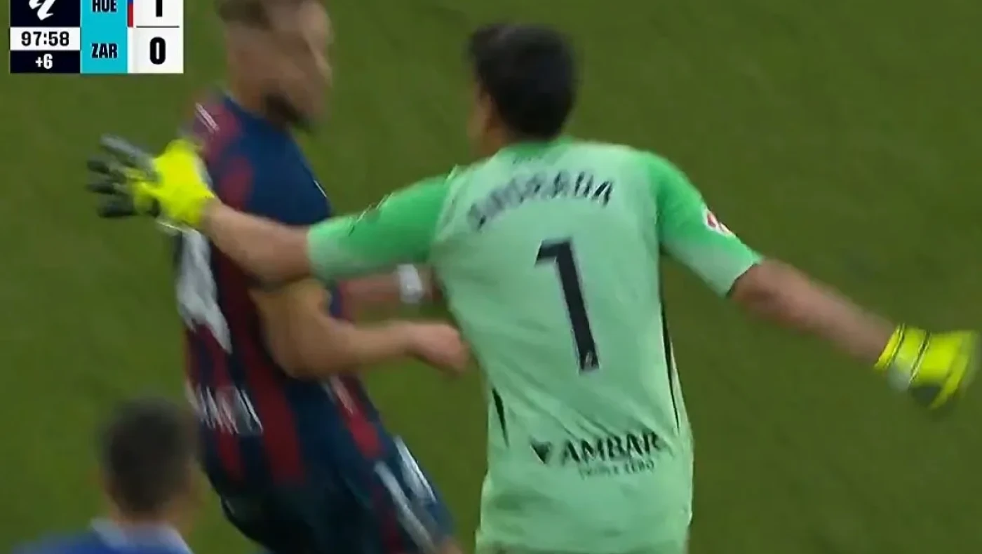 Αντράδα: Ποινή 13 αγωνιστικών για το χτύπημα στο Σαραγόσα - Ουέσκα