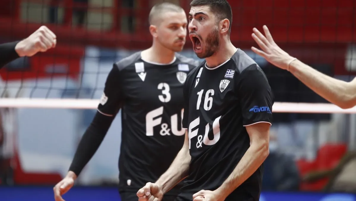 Βόλεϊ: Στις 18:30 ο δεύτερος τελικός ΠΑΟΚ-Παναθηναϊκός