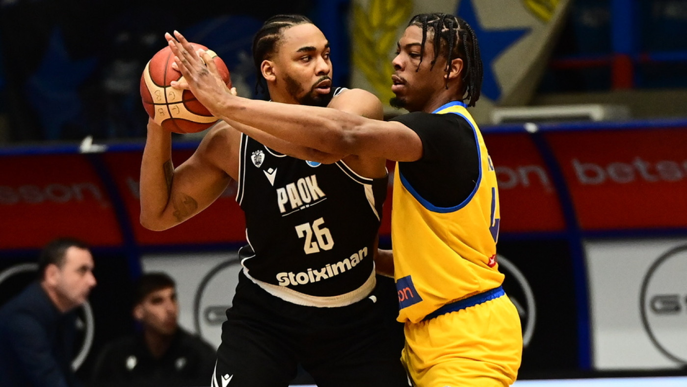 LIVE η μάχη του ΠΑΟΚ με το Περιστέρι για τα play-offs