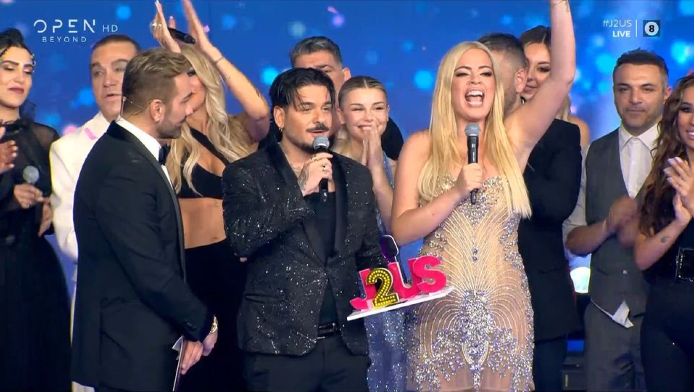 Νικητές τους J2US Μαίρη Αργυριάδου και Stan
