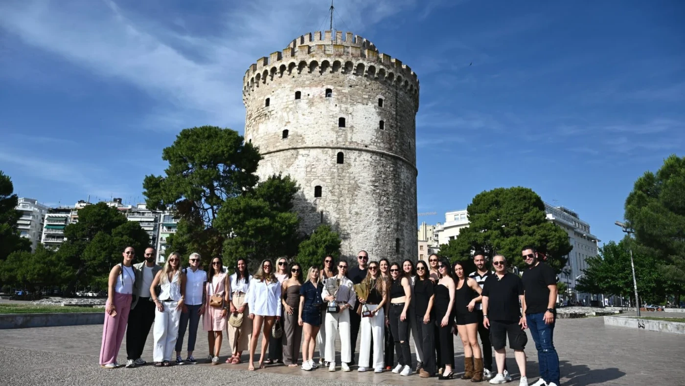Οι πανηγυρισμοί της ομάδας Χάντμπολ γυναικών του ΠΑΟΚ (pics)