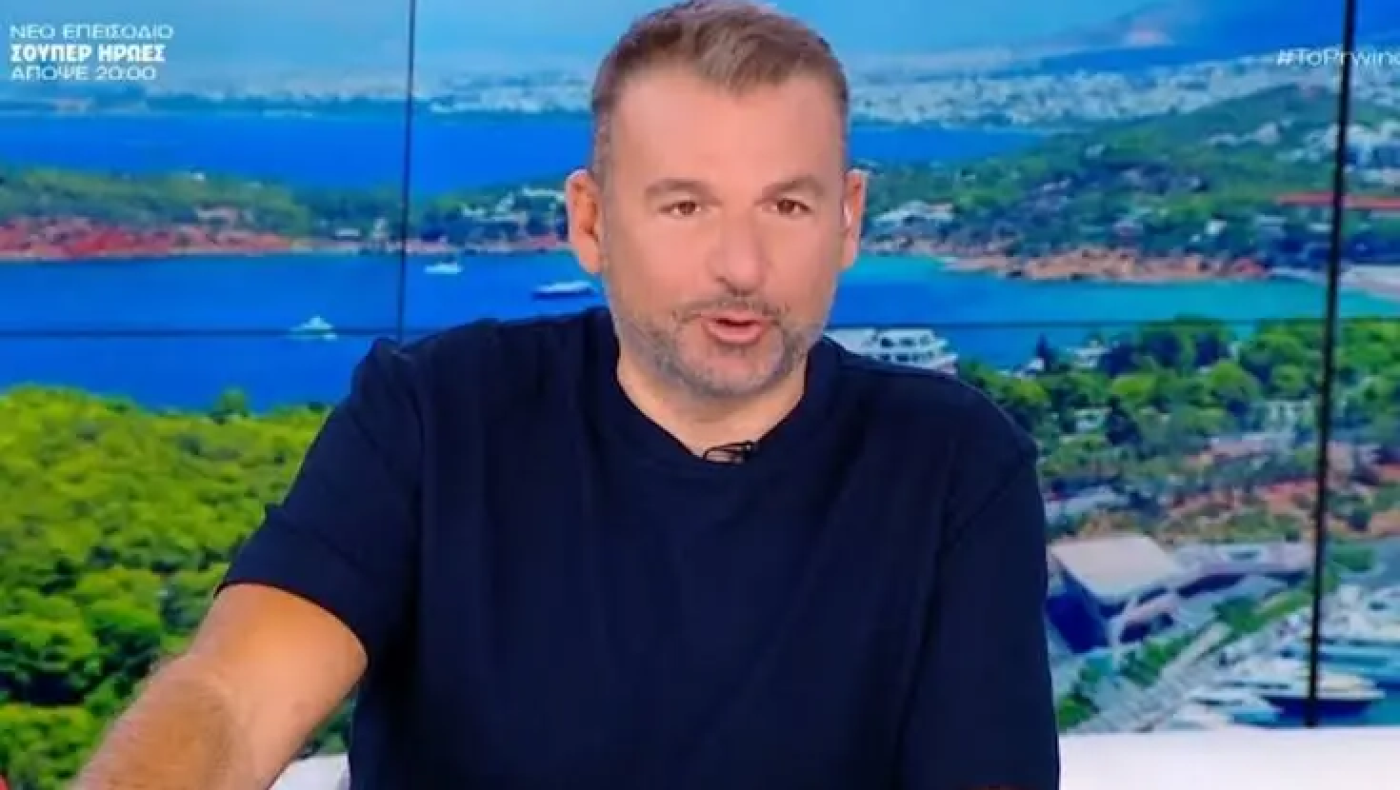 Ξέσπασε για την τηλεόραση ο Λιάγκας: «Κόβονται εκπομπές και δεν αντικαθίστανται»