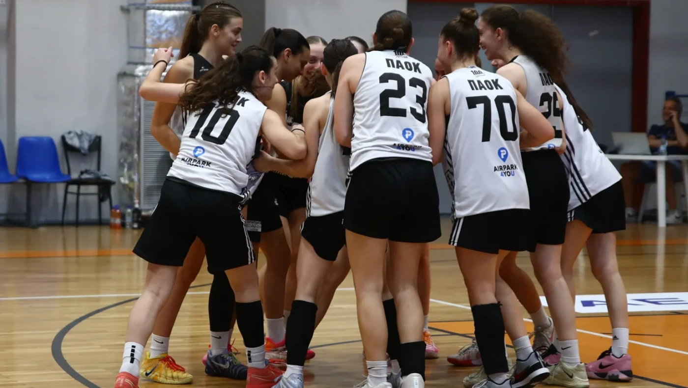 Πανελλήνιο Κορασίδων: Ο ΠΑΟΚ κέρδισε (69-56) τον Παναθηναϊκό και έκανε το 3/3