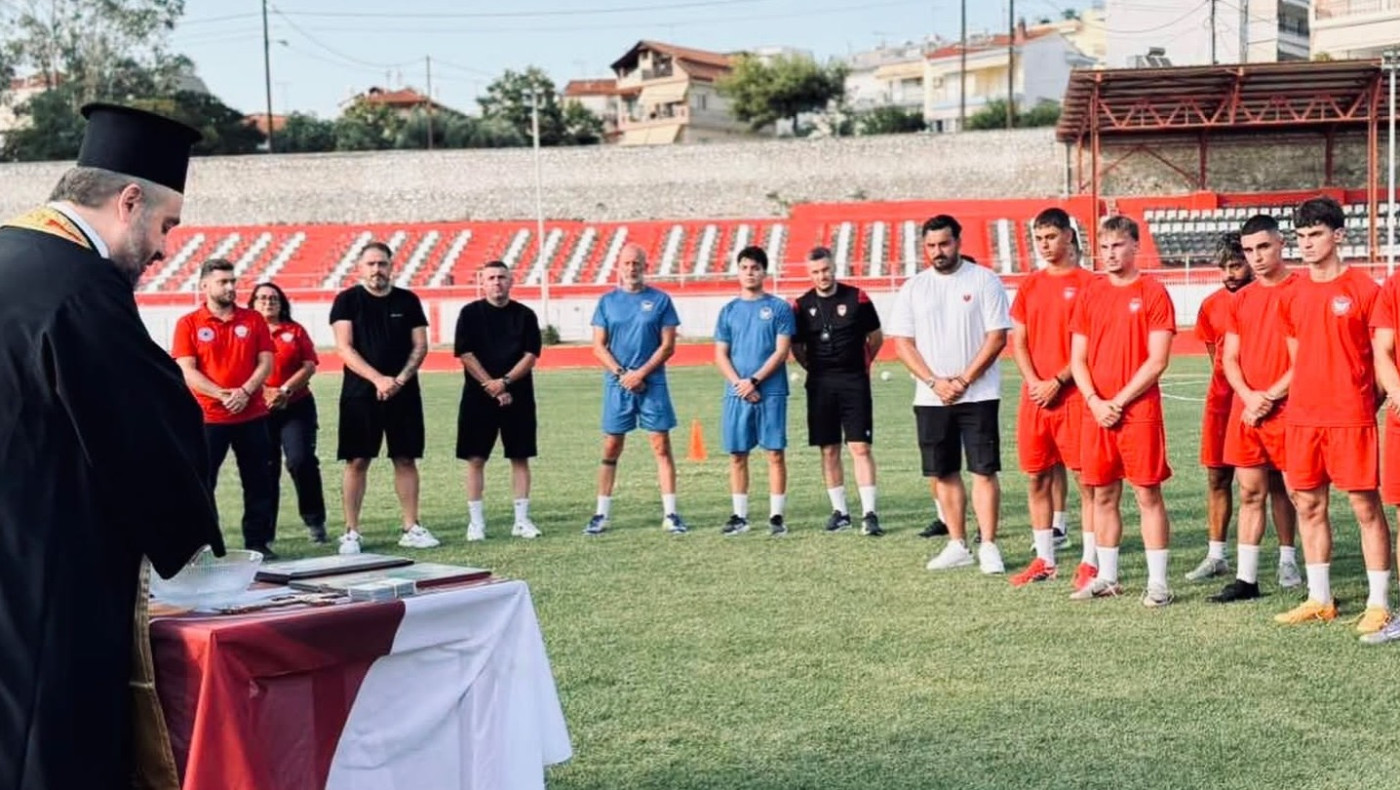 Αγιασμός στον Φοίνικα Πολίχνης: Με Σαραφίδη η Ελασσόνα