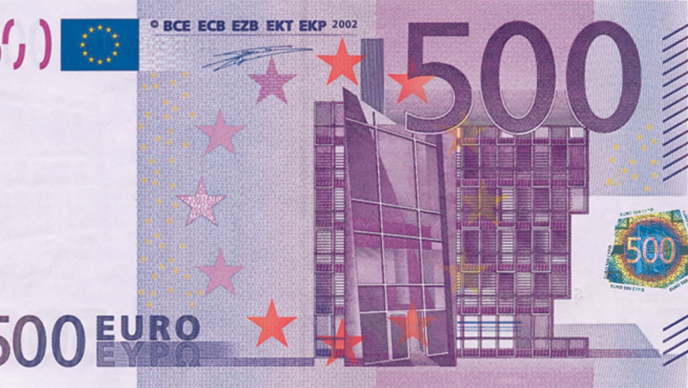 Το χαρτονόμισμα 500 ευρώ παραμένει στα πορτοφόλια: Πάνω από 100 δισ. ευρώ σε κυκλοφορία