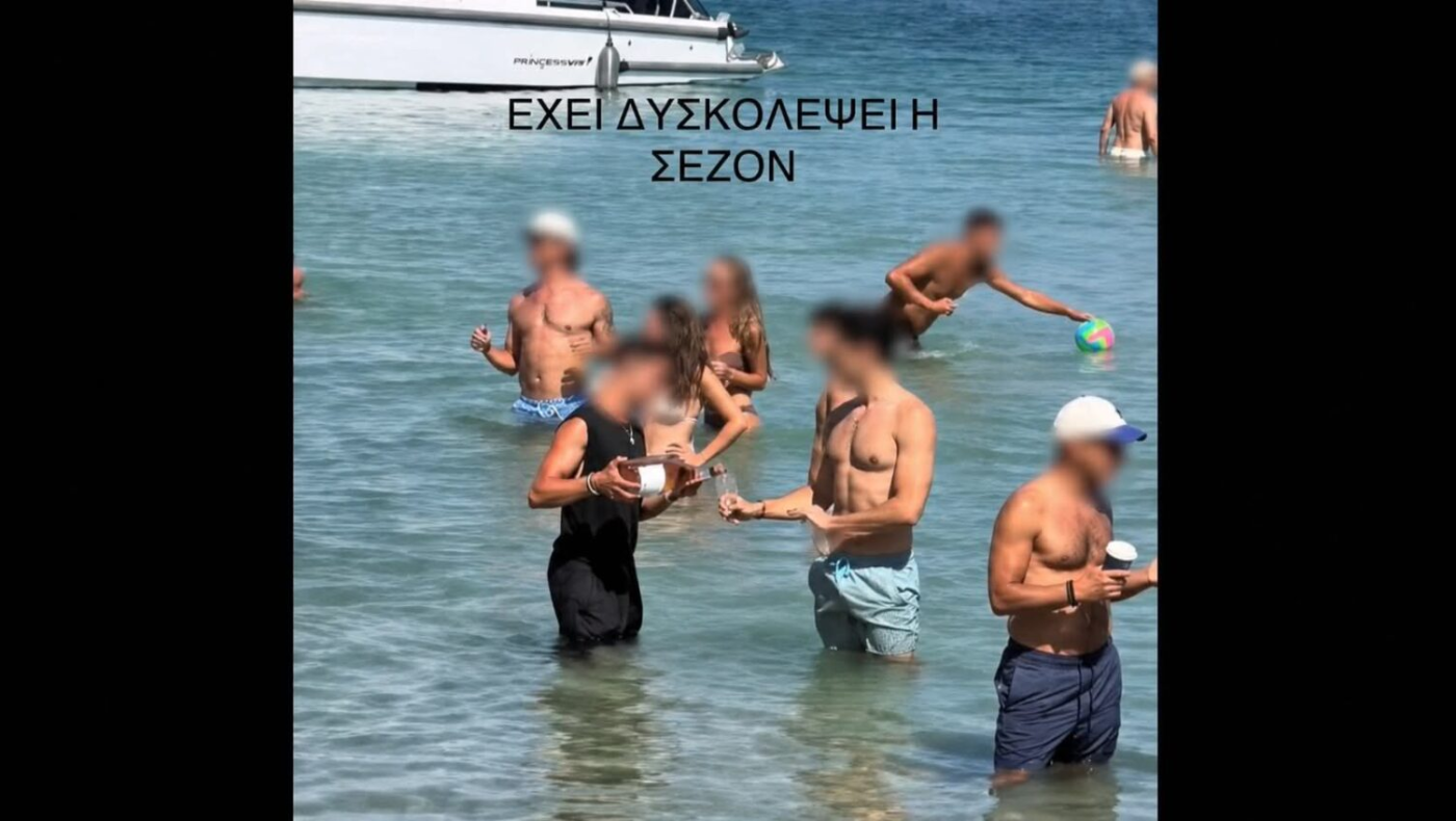 Νέο κρούσμα εργασιακού μεσαίωνα στην Πάρο: Σερβίρουν λουόμενους μέσα στη θάλασσα