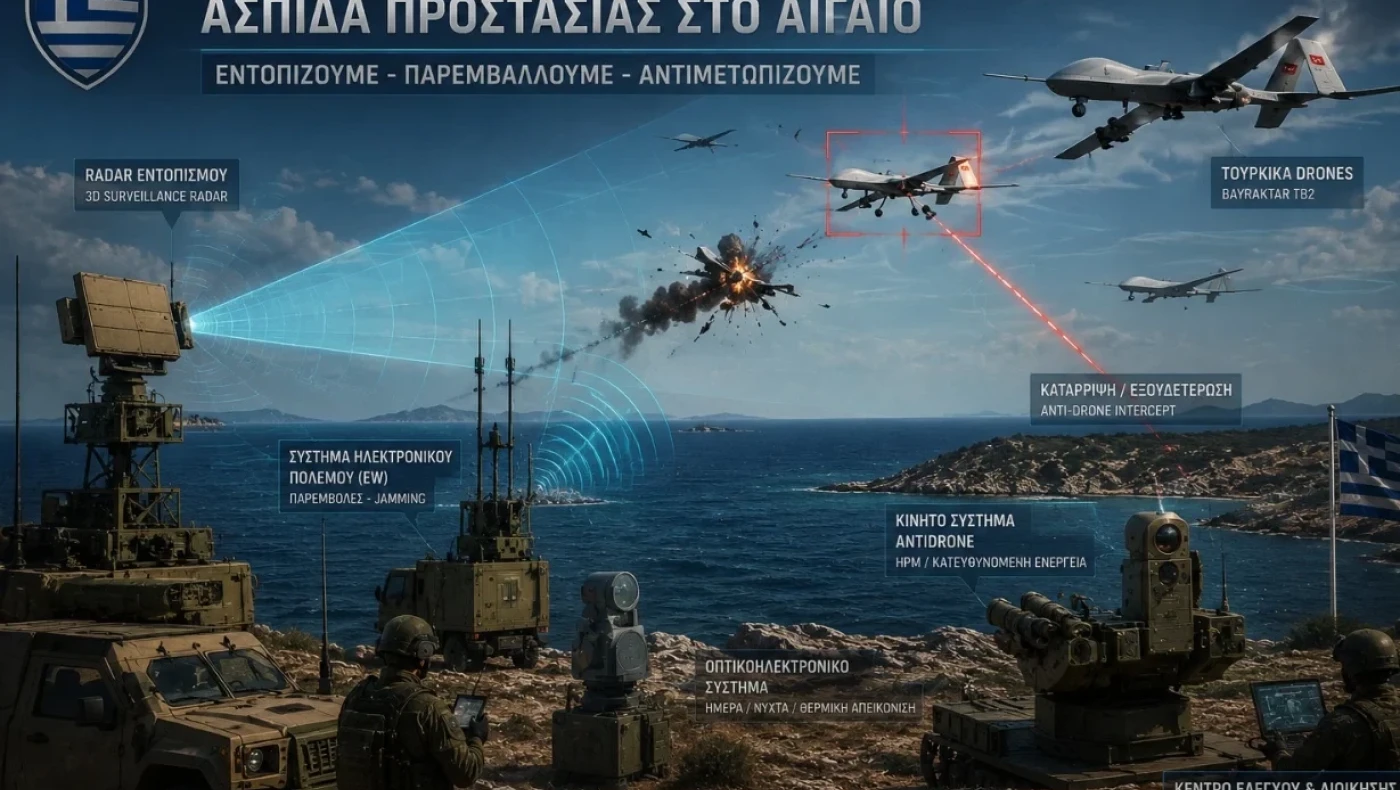 Η Ελλάδα αλλάζει τους κανόνες του πολέμου: Οι ελληνικοί «φονιάδες drones» φέρνουν επανάσταση στην αεράμυνα