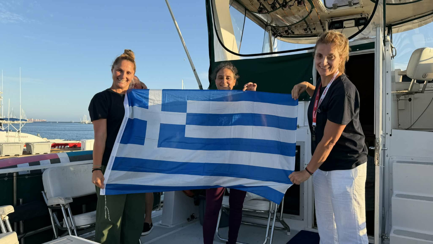 Oceans Seven: Η δεύτερη θαλάσσια κορυφή της Πάττυς Στογιαννίδου-Διέσχισε και το Catalina Channel