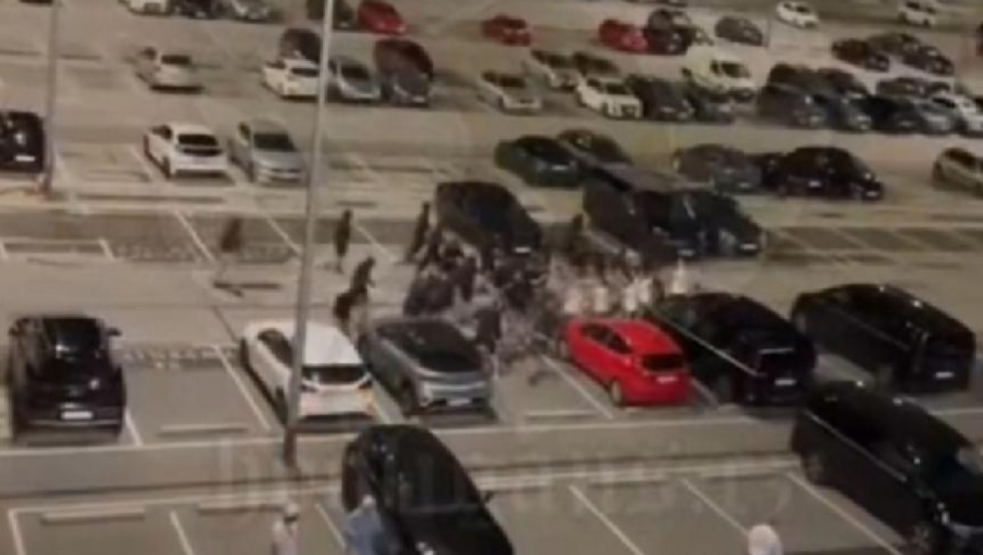 Άγρια συμπλοκή μεταξύ οπαδών της Ντινάμο και της Χάιντουκ σε... πάρκινγκ αεροδρομίου