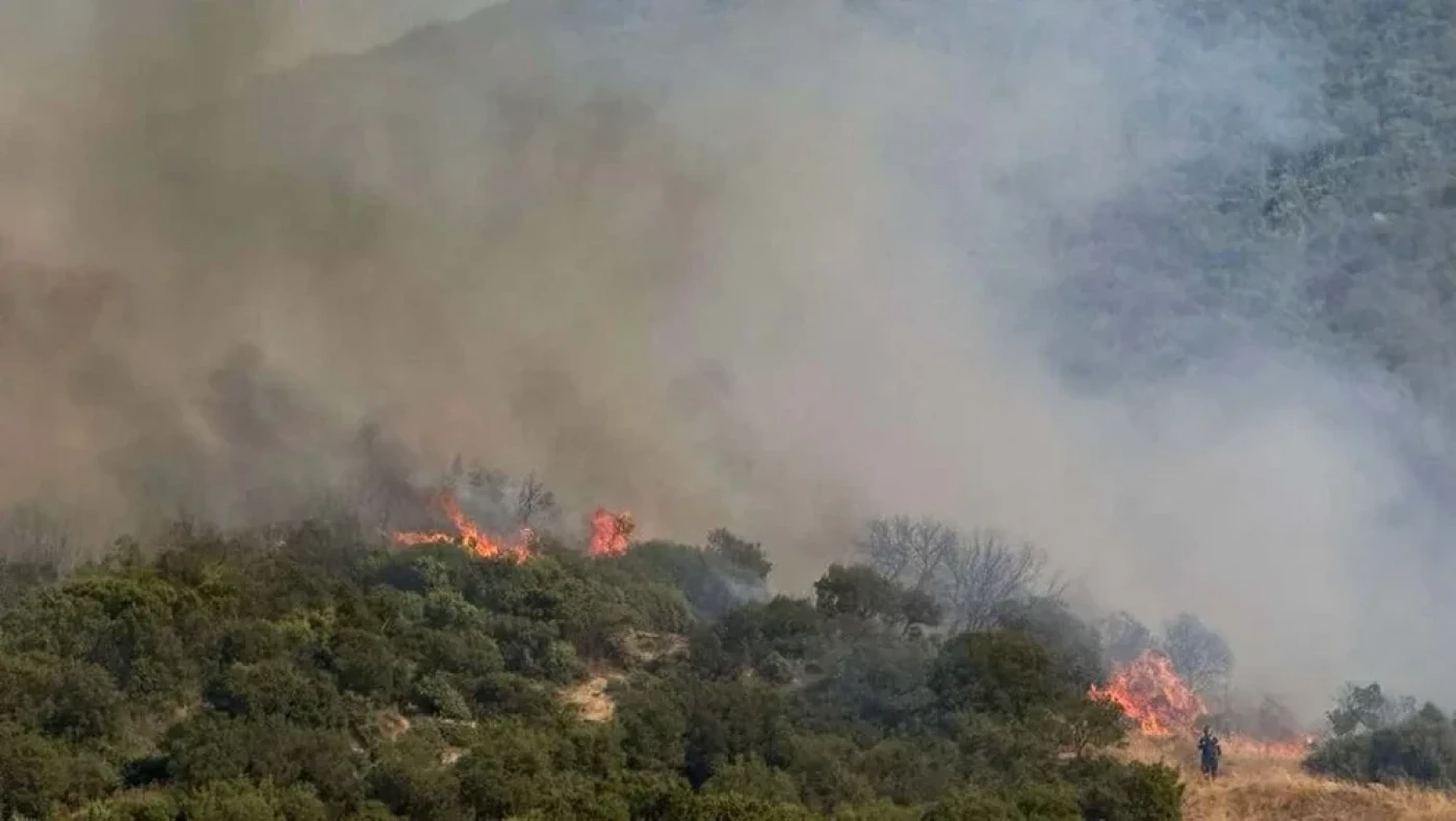 Φωτιά στο Κοκκινόχωμα Καβάλας – Ισχυρές πυροσβεστικές δυνάμεις στο σημείο