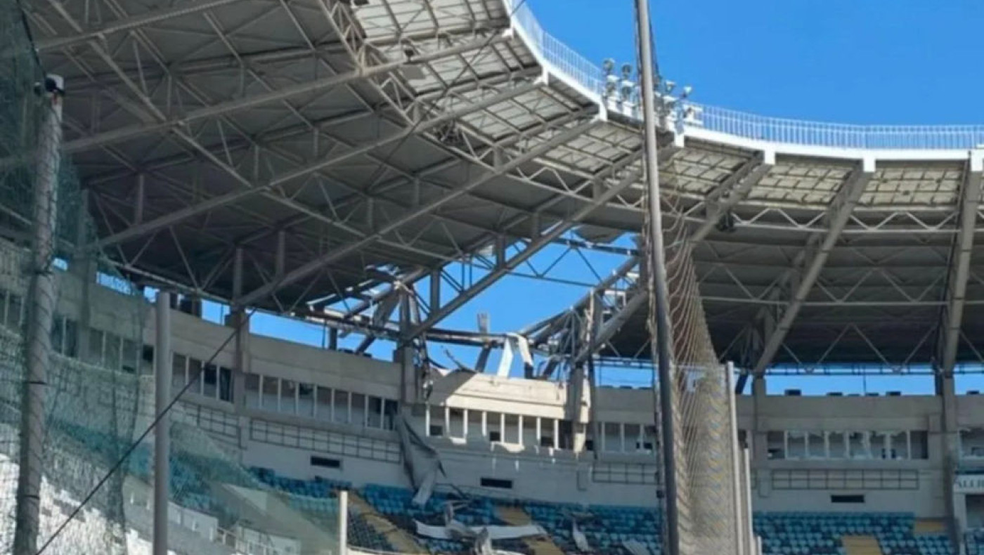 Ουκρανία: Οι Ρώσοι... χτύπησαν γήπεδο στην Οδησσό!
