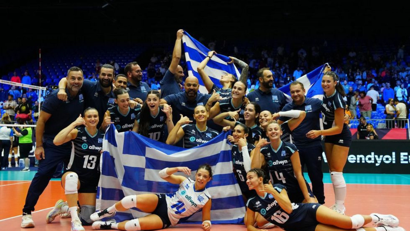 Βόλεϊ: Στις «16» της Ευρώπης η Εθνική Γυναικών!