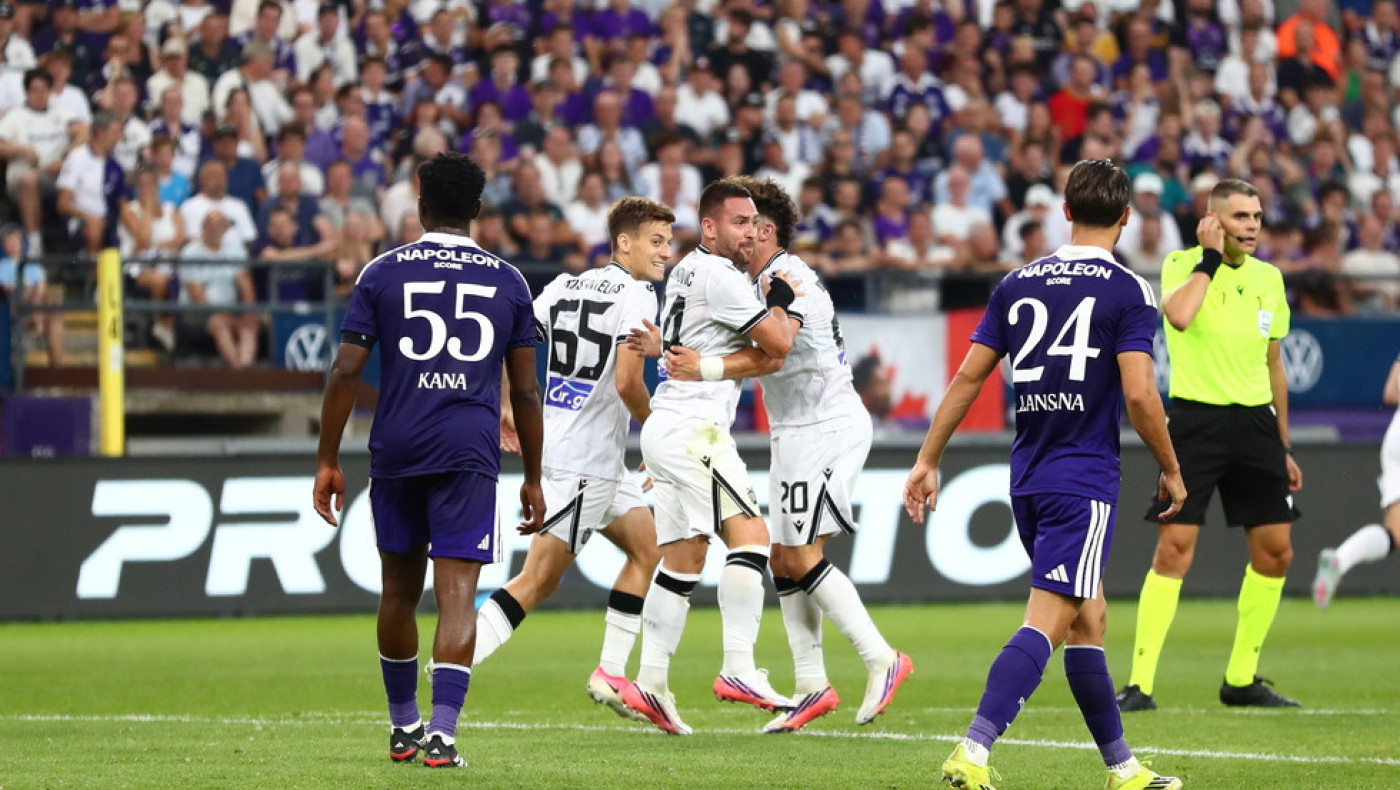Άντερλεχτ-ΠΑΟΚ 1-1: Απάντηση με Ζίβκοβιτς (vid)