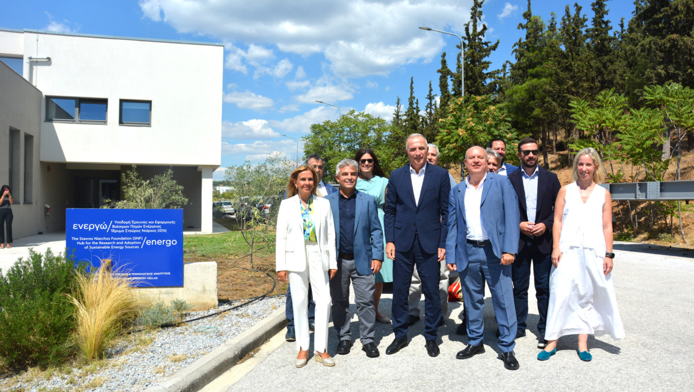 Επίσημη επίσκεψη στην ερευνητική υποδομή «ΕΝΕΡΓΩ» του ΕΚΕΤΑ στη Θεσσαλονίκη