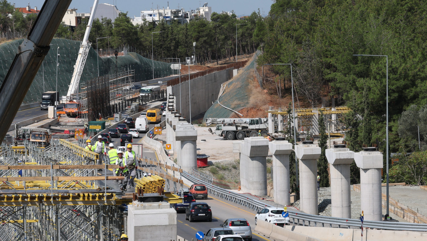 Θεσσαλονίκη: Στο 62% η πρόοδος του Flyover-Πότε ολοκληρώνεται το έργο