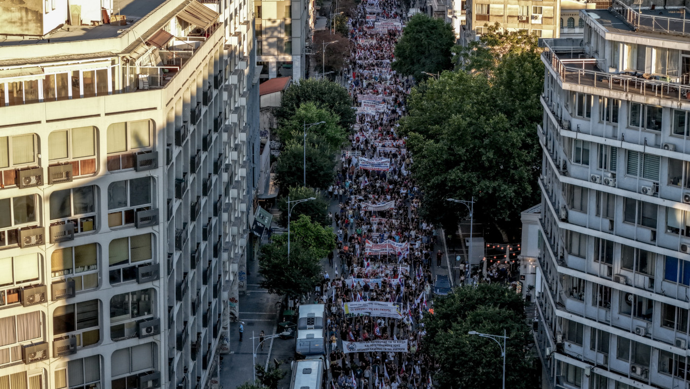 Θεσσαλονίκη: Έξι συλλήψεις μετά τις μαζικές κινητοποιήσεις λόγω ΔΕΘ