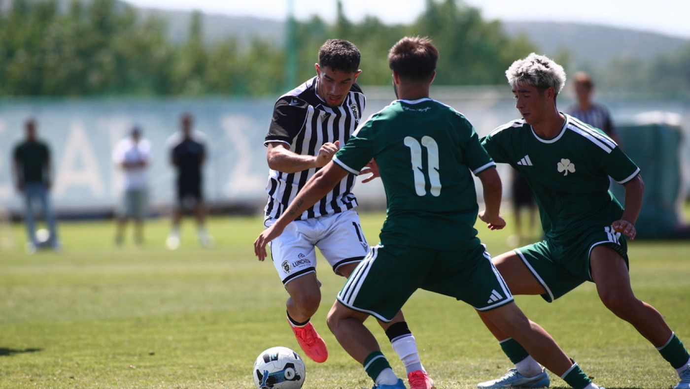 Παναθηναϊκός-ΠΑΟΚ 3-1: «Πράσινη» επικράτηση και στην Κ19