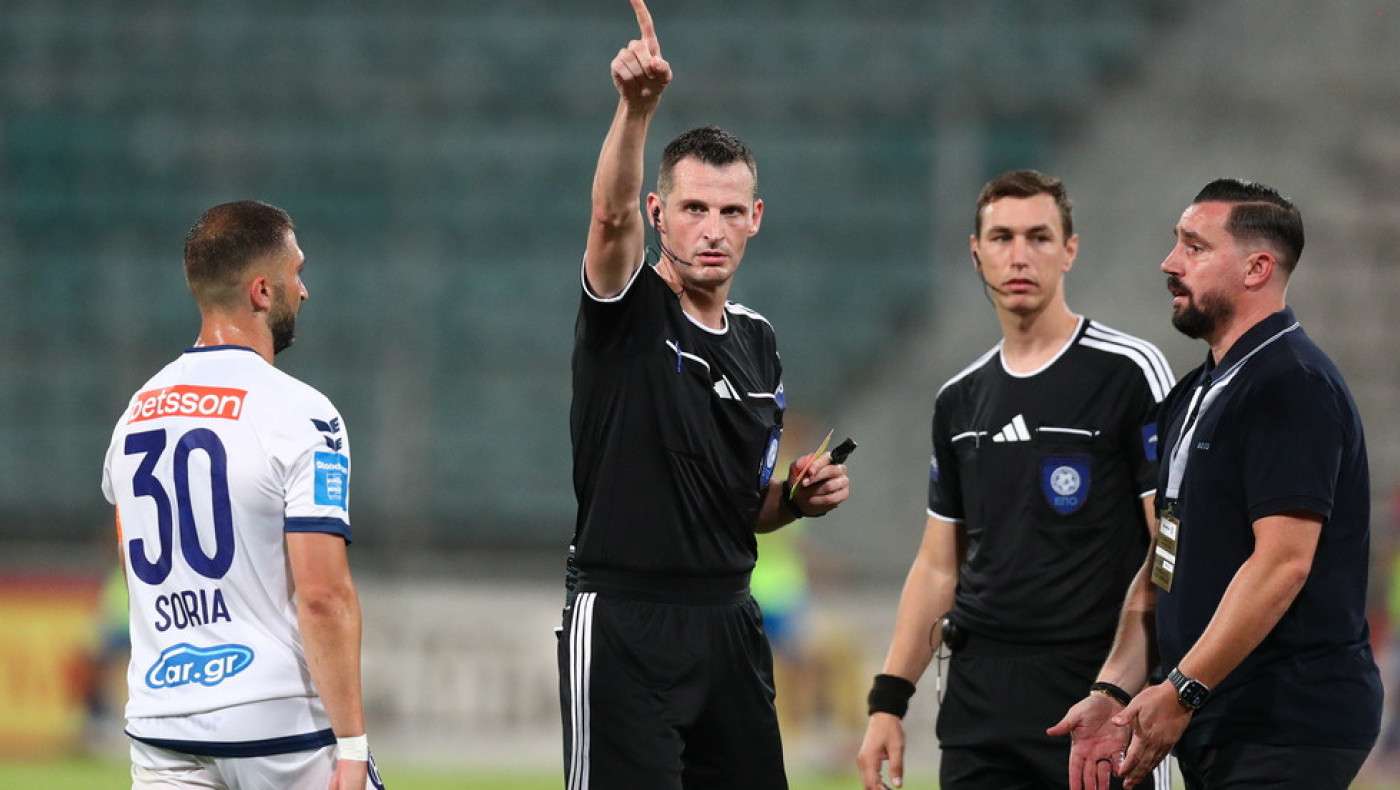 «Βράζει» ο Ηρακλής με Τσιμεντερίδη: Έντονες διαμαρτυρίες για τα σφυρίγματα