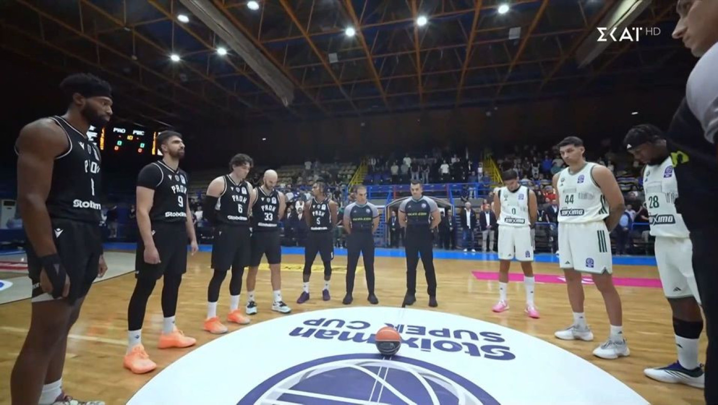 Παναθηναϊκός AKTOR - ΠΑΟΚ: Ενός λεπτού σιγή στη μνήμη του Σούλη Μαρκόπουλου