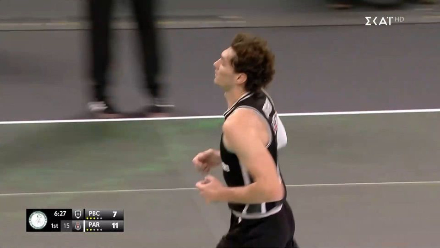 ΠΑΟΚ-Παρτίζαν: «Καυτός» Όσμαν στην πρώτη περίοδο με 15 πόντους σε επτά λεπτά!