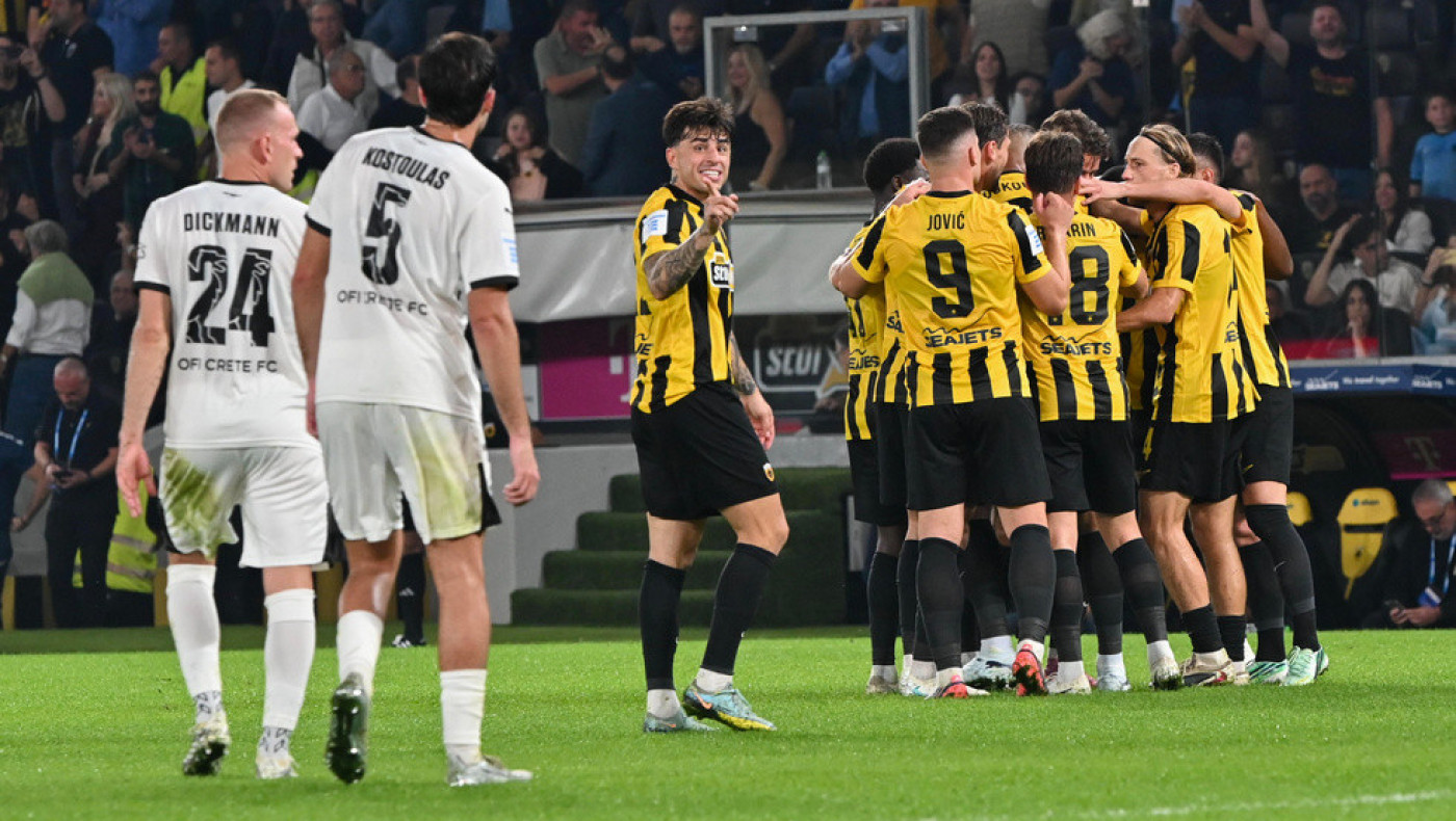 ΑΕΚ-ΟΦΗ: Τρία κόρνερ, τρία γκολ και 3-0 για την Ένωση!