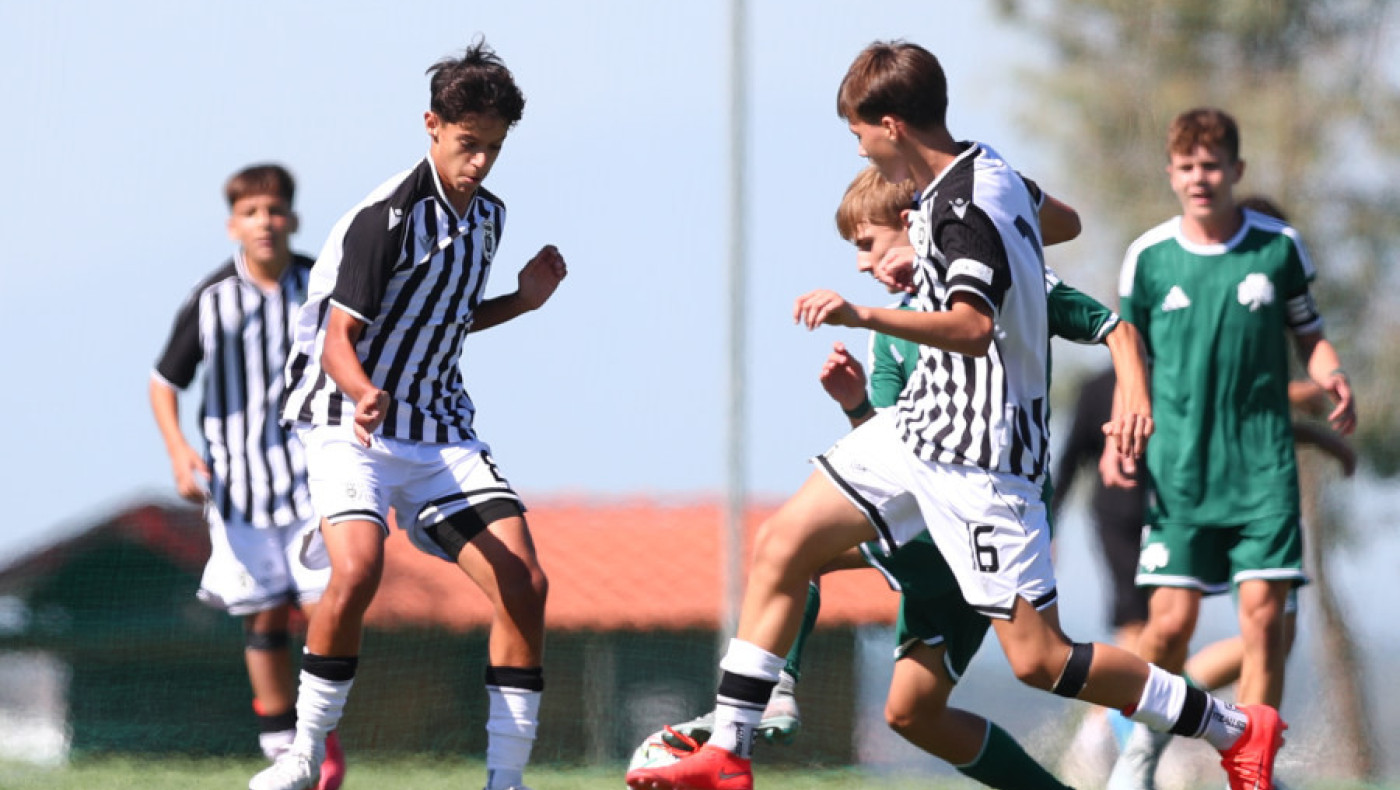 ΠΑΟΚ-Κ15: Καθάρισε (0-2) στην Καλαμάτα με Βακουφάρη και Σταμπολίδη