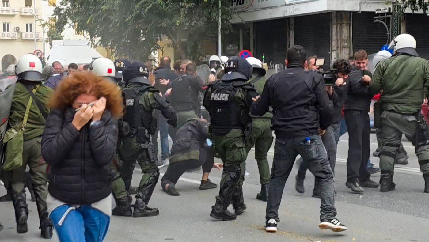 Θεσσαλονίκη: Ελεύθεροι οι προσαχθέντες από τα επεισόδια στη διαμαρτυρία για την ομιλία Κασιδιάρη